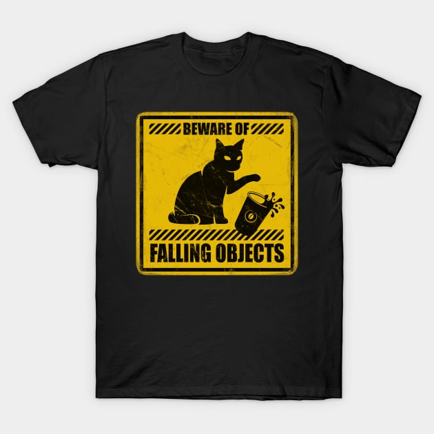 Beware of Falling Objects T-Shirt by BignellArt